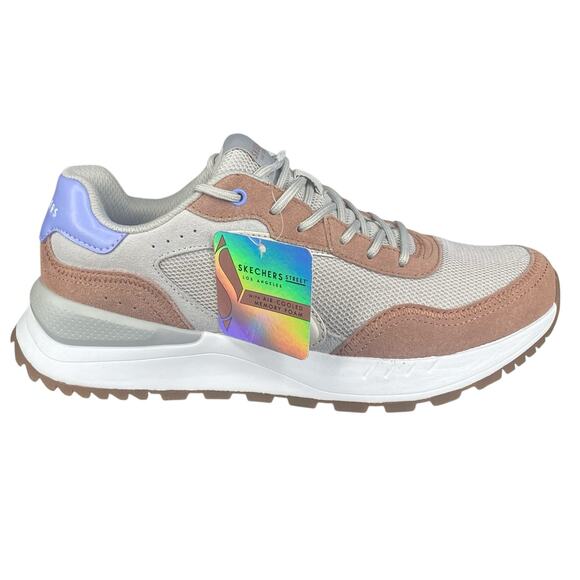 NWT Skechers Fury Brown Lace Up Athletic Sneaker Size US 7